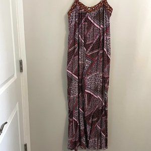 Mixed Print Boho Jumper